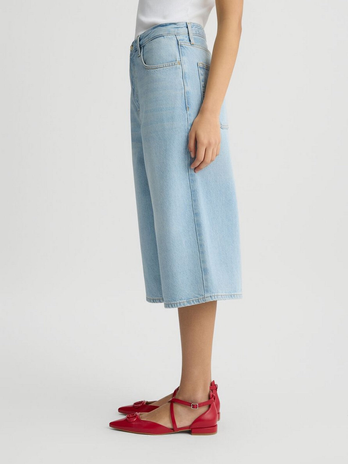LIU JO BLUE DENIM Bermuda Donna  UA5187D4854 78840 Blu gioboutiqueweb
