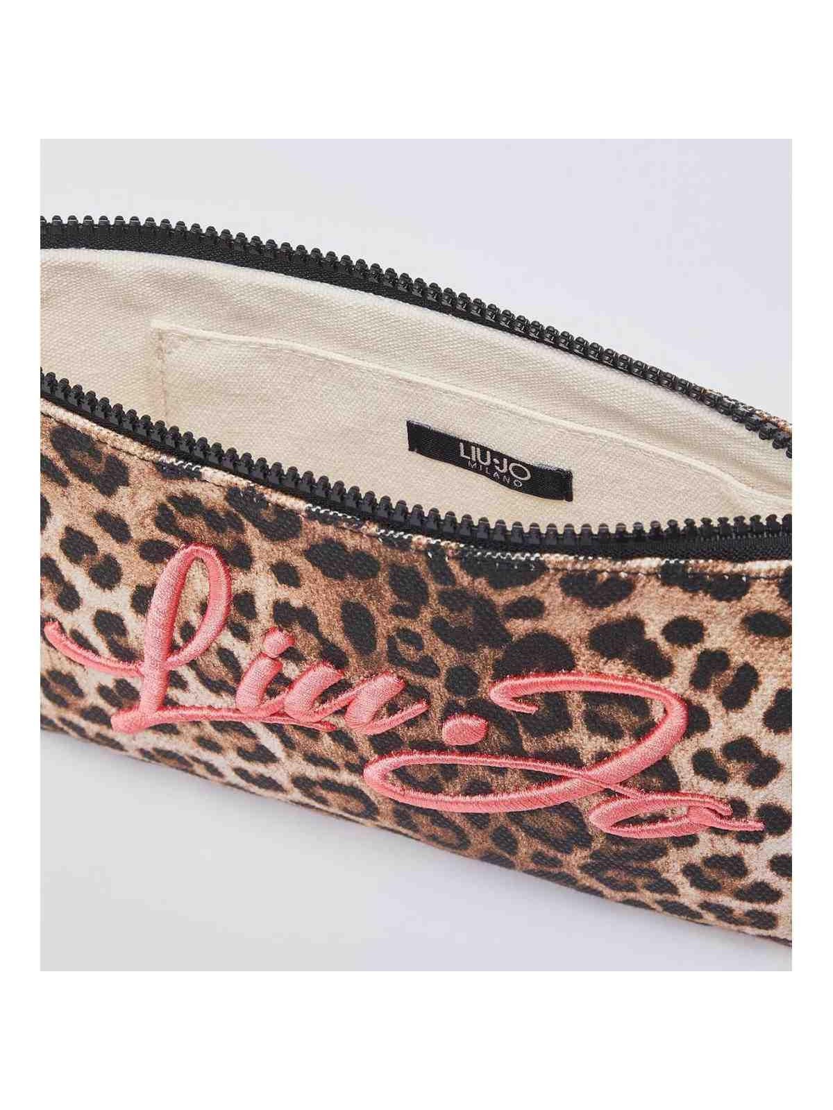 LIU JO BEACHWEAR Pochette Donna  VA6192T549A V9789 ANIMALIER