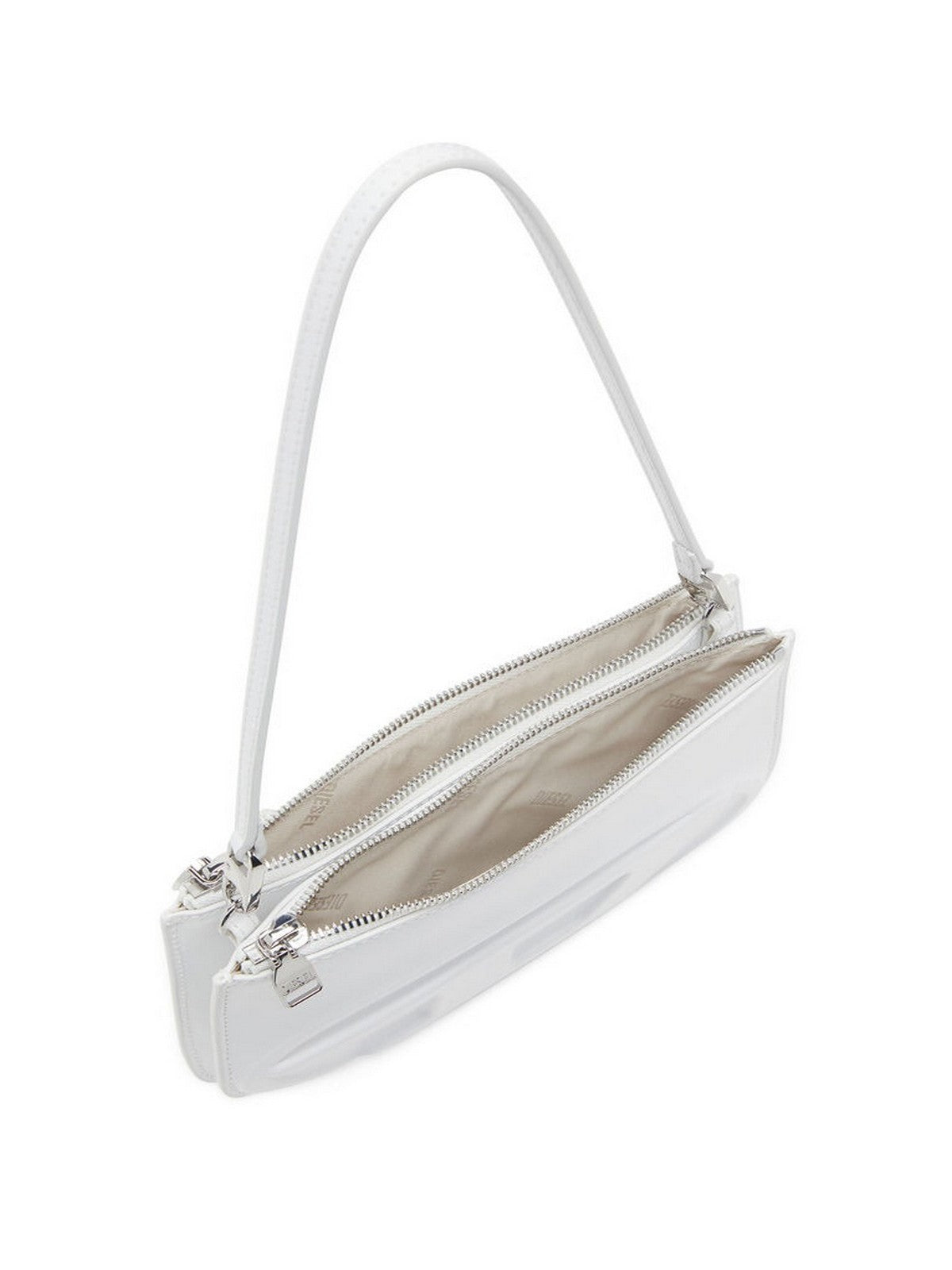 DIESEL Borsa Donna 1DR 2.0 1DR TWIN SHOULDER BAG X10330 PR818 T1003 100 - WHITE