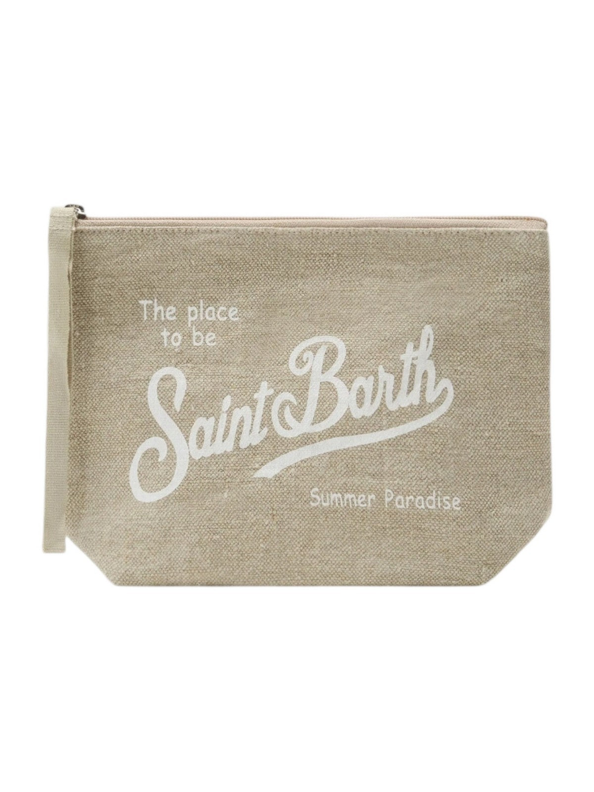 MC2 SAINT BARTH Pochette Donna  ALINE LINEN 01139L LINEN 11 BEIGE