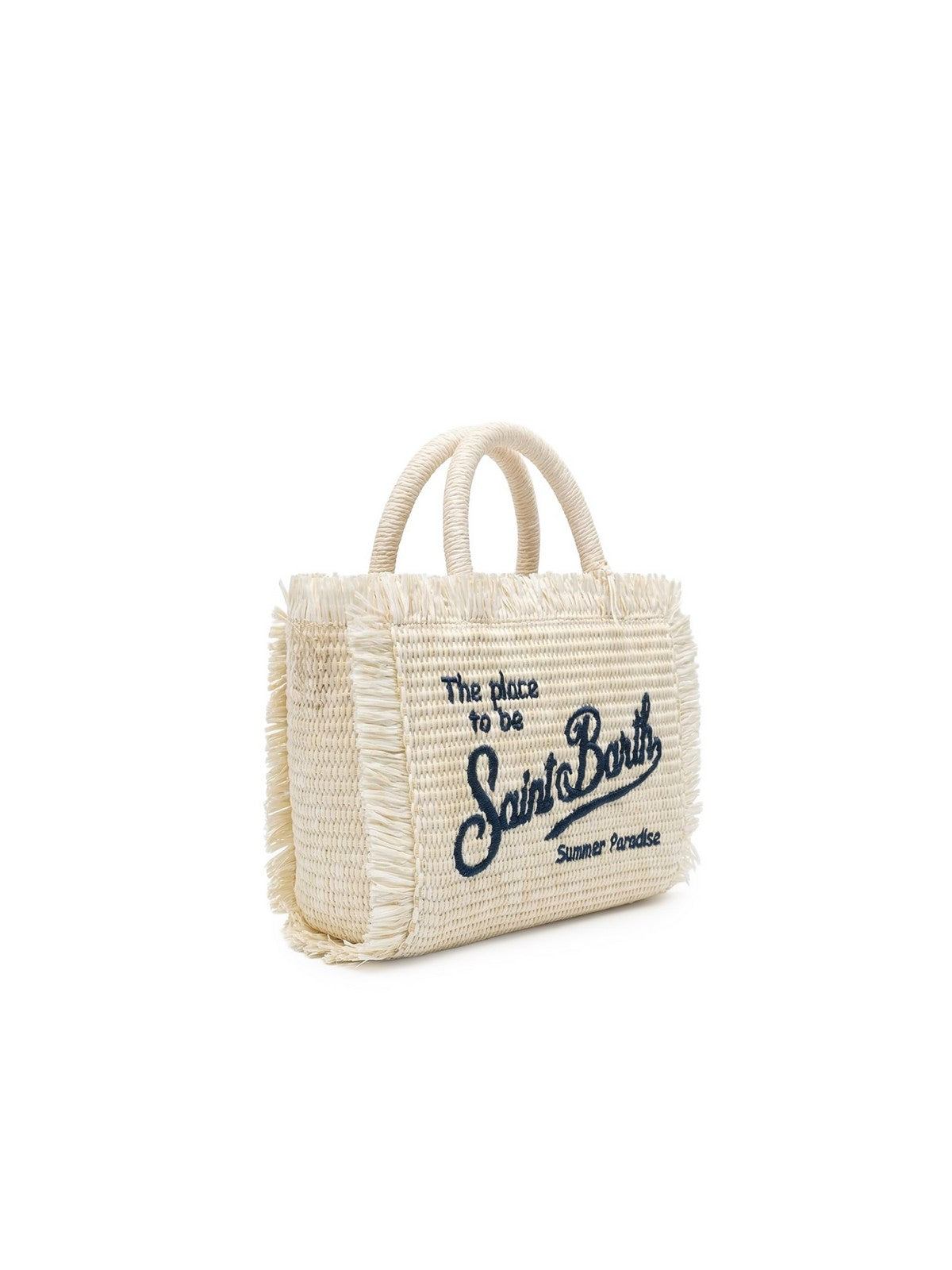 MC2 SAINT BARTH Borsa Donna  VANITY MINI STRAW N 00895L BIANCO