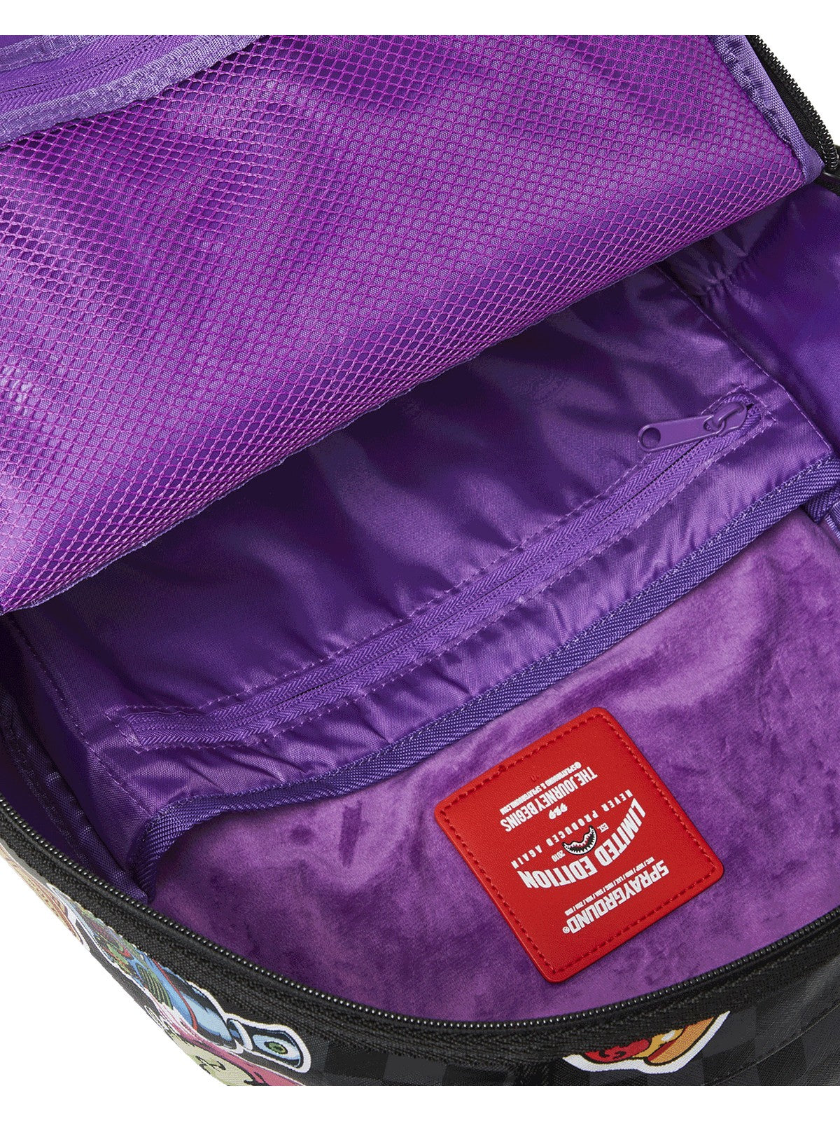 SPRAYGROUND Zaino Uomo LIPS SMACK DOWN DLXSV BACKPACK 910B7581NSZ Nero