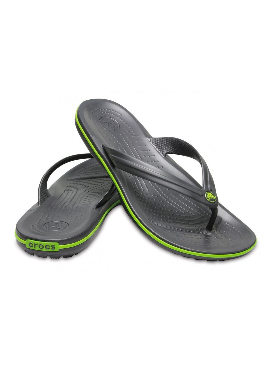 Crocs Flip Flops Man Crocband Flip 11033 0A1 Grau