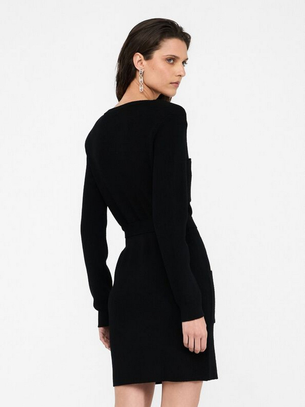 LIU JO WHITE Abito Donna  MF5371MS99E 22222 Nero