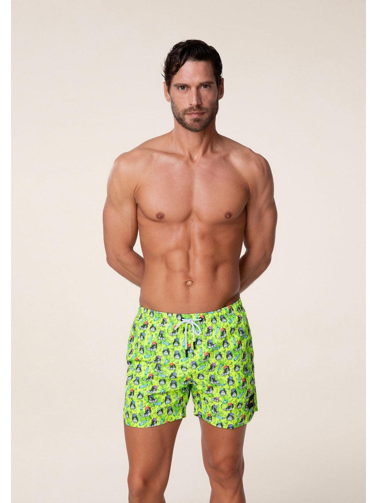 F**K Maillot de Bain Homme FK24-2060X16 Vert