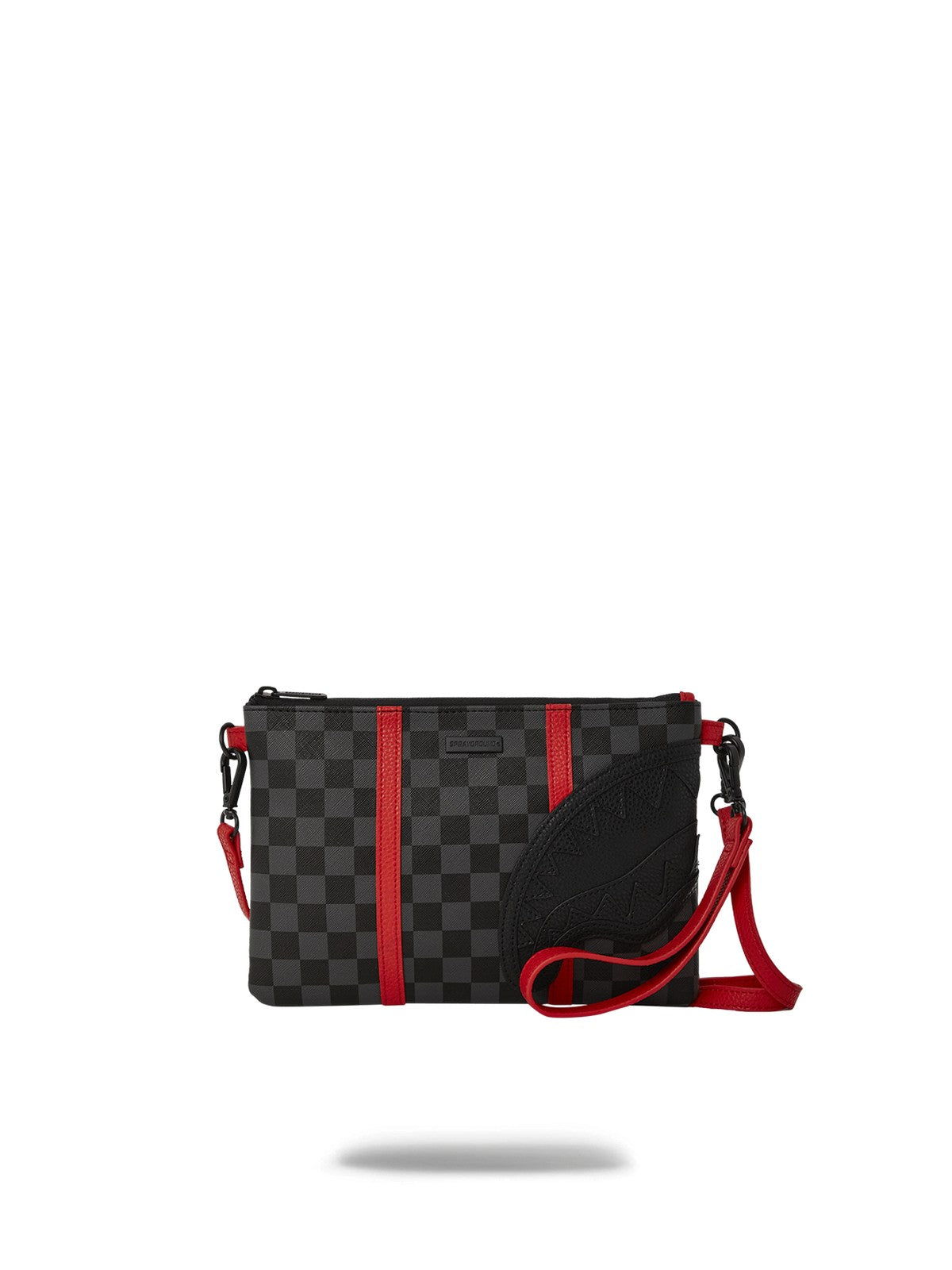 SPRAYGROUND Pochette Uomo RACEWAY 3 CROSS CLUTCH SHOUDLER STRAP 910B6473NSZ Nero gioboutiqueweb
