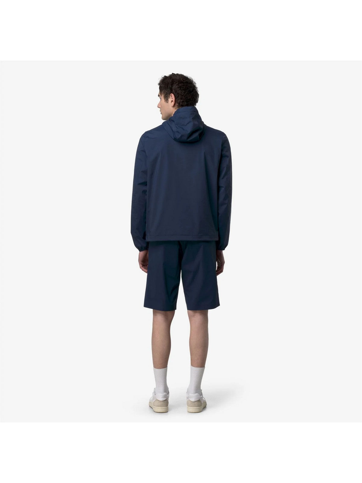 K-WAY Giubbino Uomo Jack  Stretch Nylon Jersey K3123UW B67 Blue Insignia