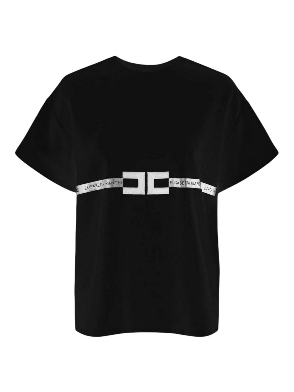 ELISABETTA FRANCHI T-shirt Donna MA02256E2 110 Nero