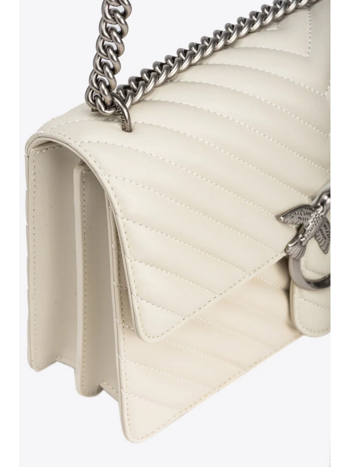 Pinko Woman Bag Love One Classic 100941-A0GK Z14O White