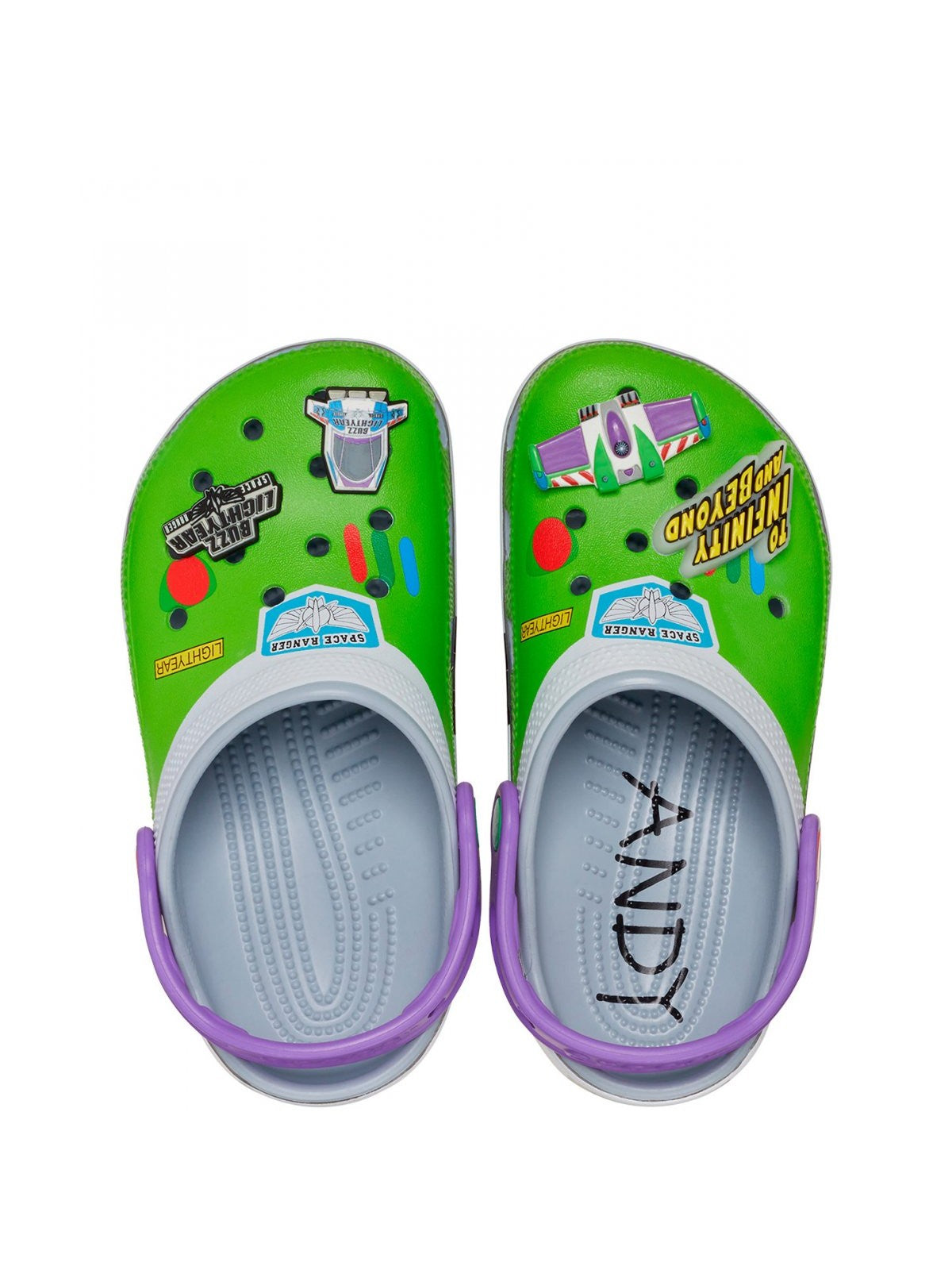 Crocs Ciabatta Kinder und Teenager Toy Story Buzz Klassiker Clog K 209856 OID Blau