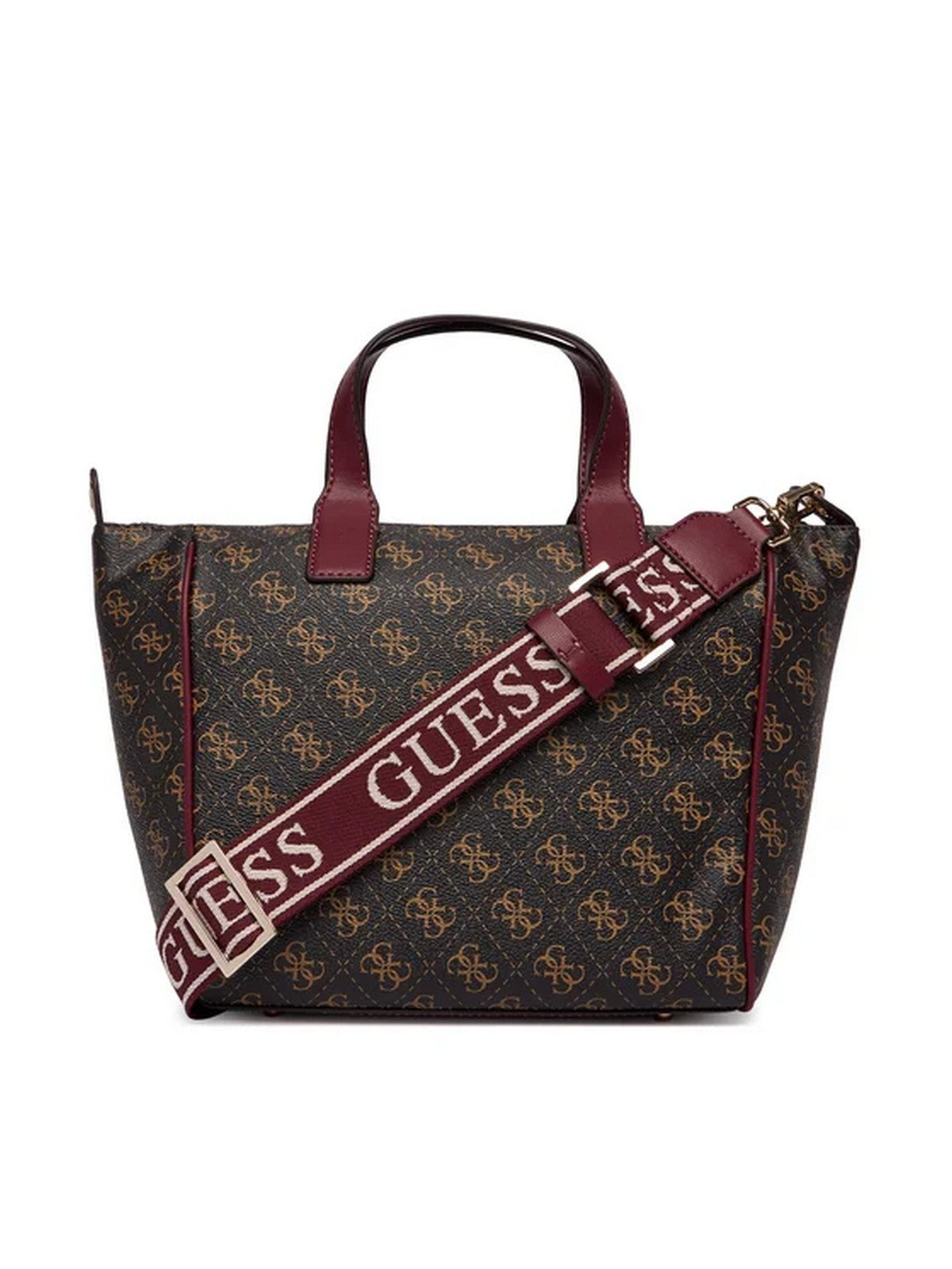 GUESS Borsa Donna FOLLIE SMALL TOTE TWLQ96 76019 BNL BROWN LOGO