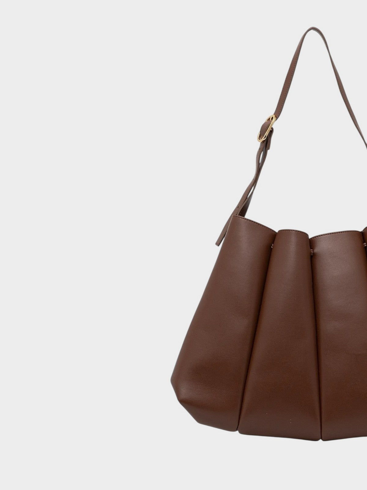 THEMOIRè Calipso sac vegan fabric bag brown eco-friendly design 