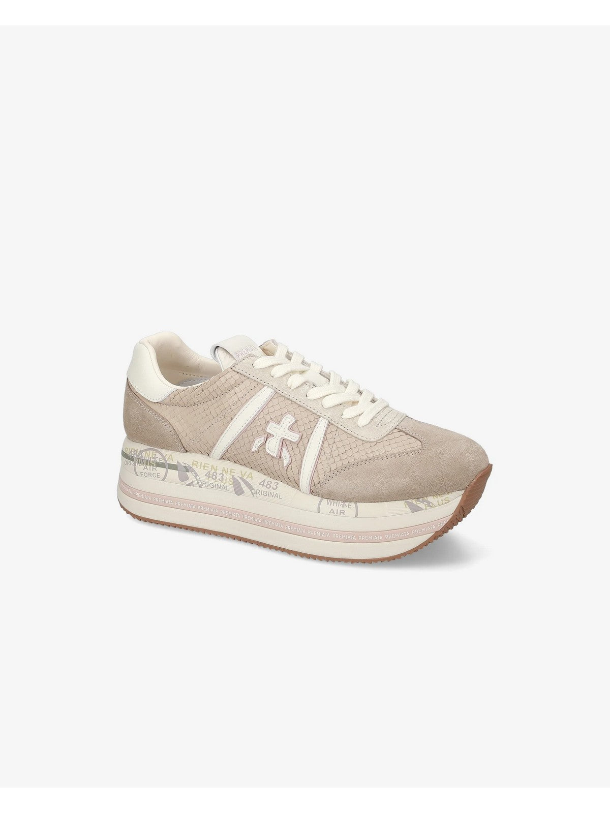 PREMIATA Sneaker Donna  BETH VAR 7039 Beige gioboutiqueweb