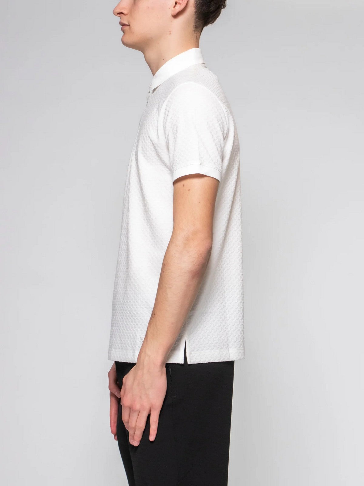 EMPORIO ARMANI Polo Uomo  EM001295 AF10762 F0086 Bianco gioboutiqueweb