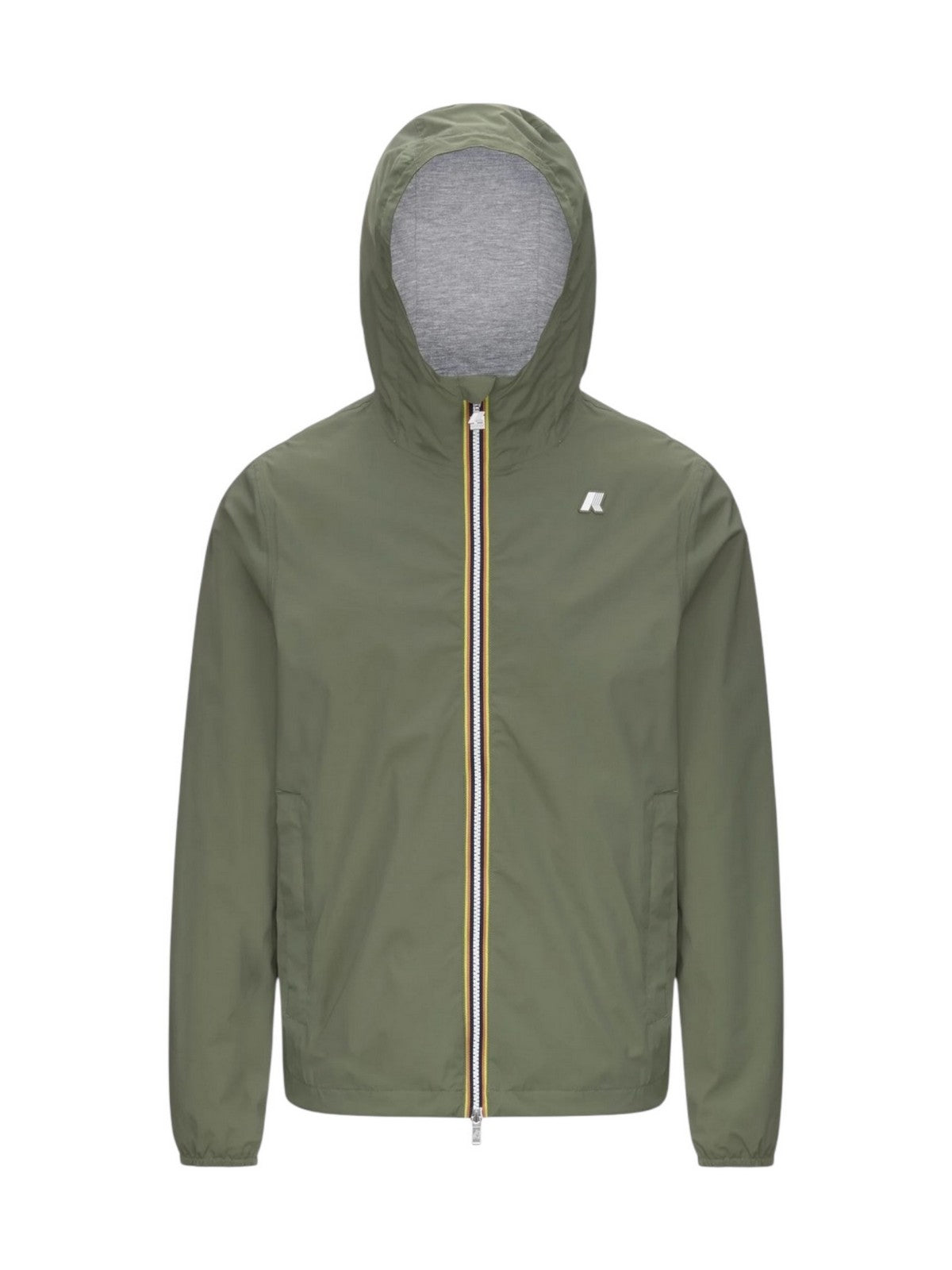 K-WAY Giubbino Uomo Jack  Stretch Nylon Jersey K3123UW V15 Green Lichen