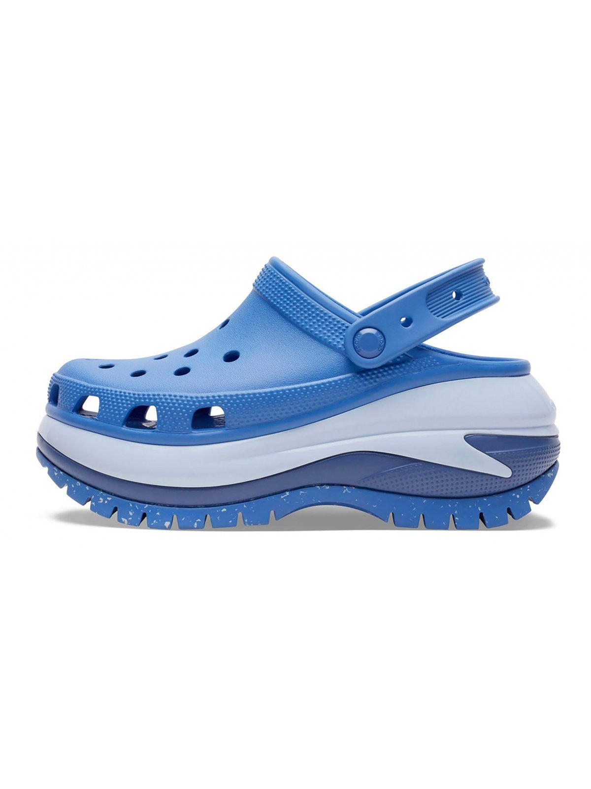 CROCS Pantoufle Classique Mega Crush Clog W 207988 4ON Bleu pour Femme