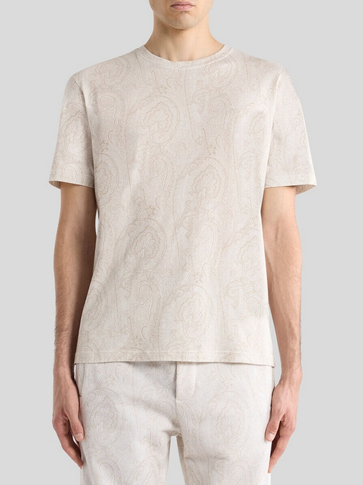 ETRO T-shirt Uomo T-SHIRT ROMA MRMA0002 AKG31 M0096 Beige