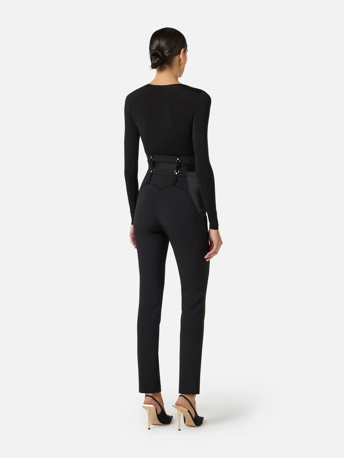 ELISABETTA FRANCHI Pantalone Donna  PA18062E2 110 Nero