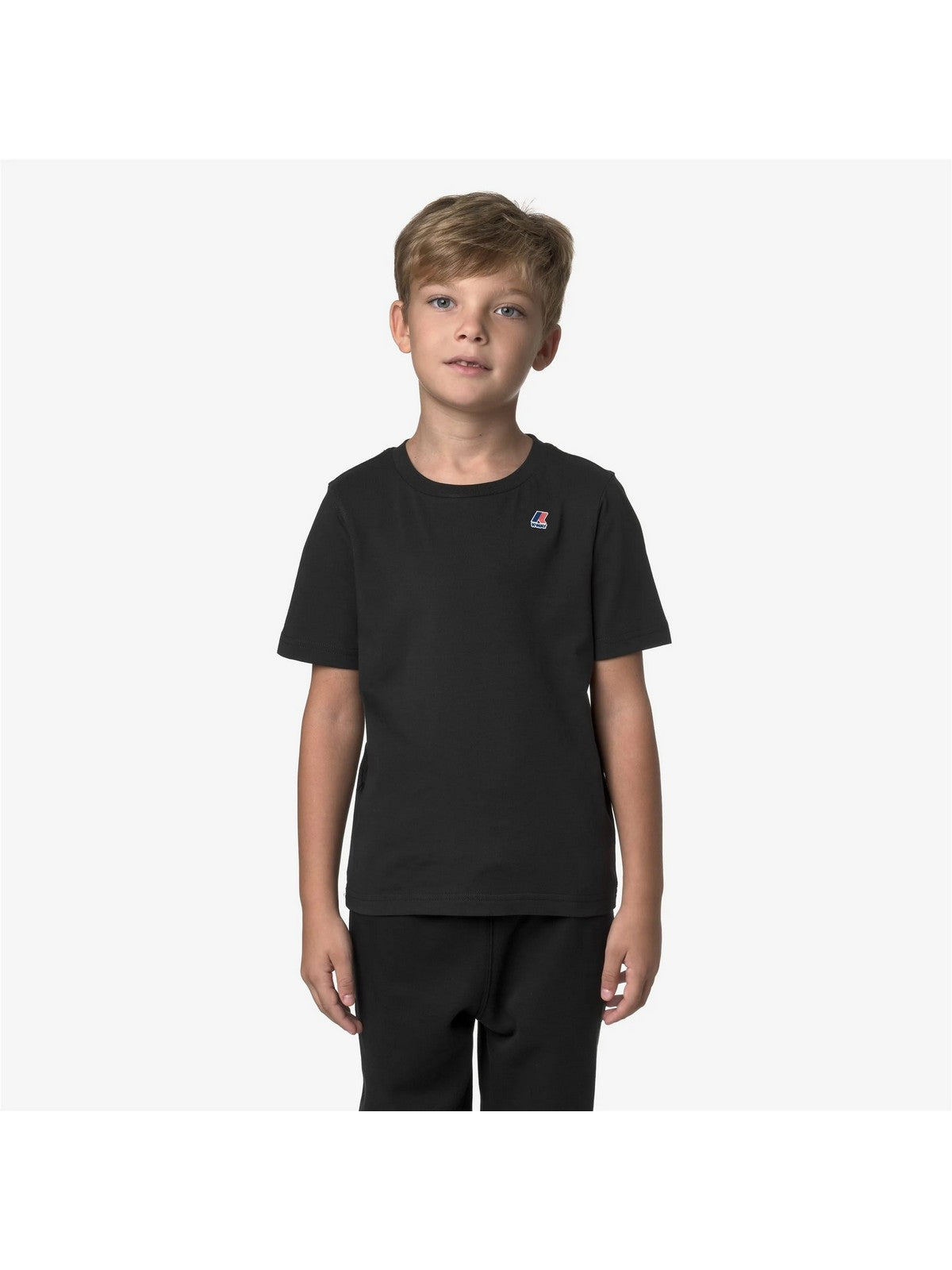 K-WAY KIDS T-shirt Bambini e ragazzi P. LEONIDE K7133YW USY BLACK PURE