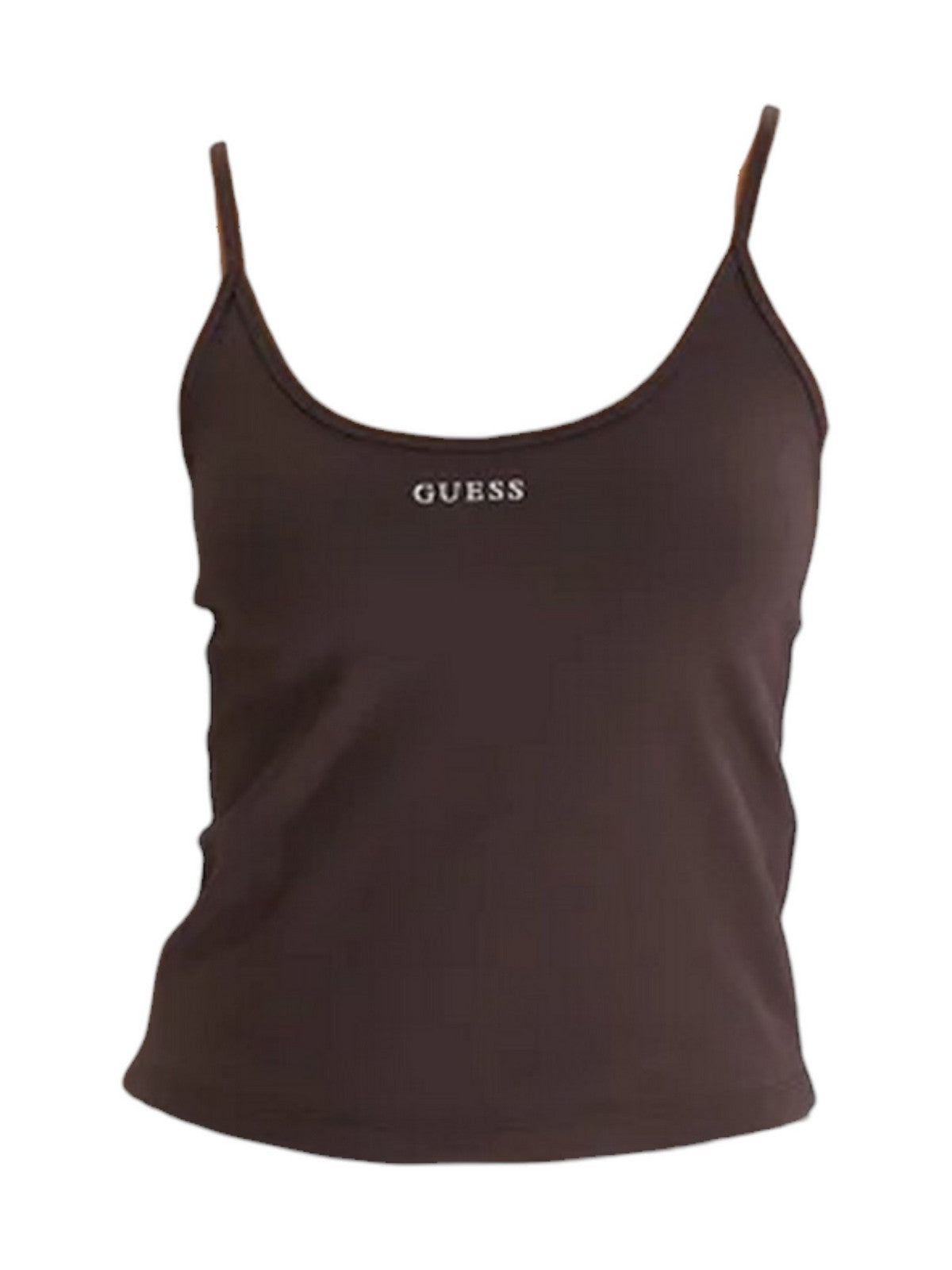 GUESS SPORT Top Donna MARGOT ACTIVE TOP V6RP14 KD952 A10K COFFEE ROAST