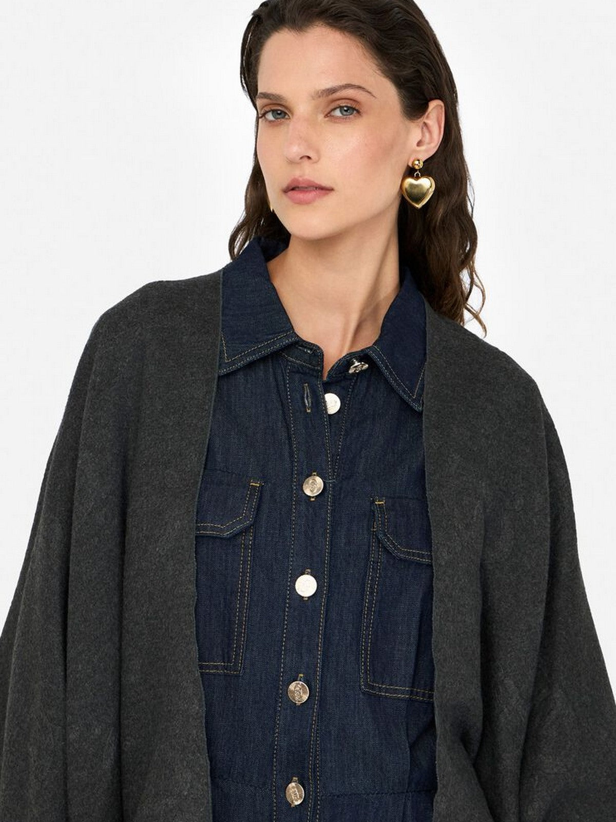 LIU JO SOFT Mantella Donna  2F5034T0300 71502 GREY CLOUD