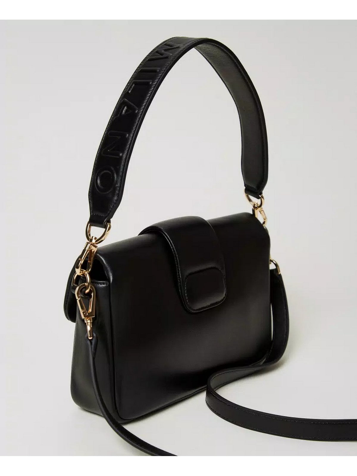 TWINSET Borsa Donna AMIE SOFT LEATHER 242TD8010 00006 Nero gioboutiqueweb