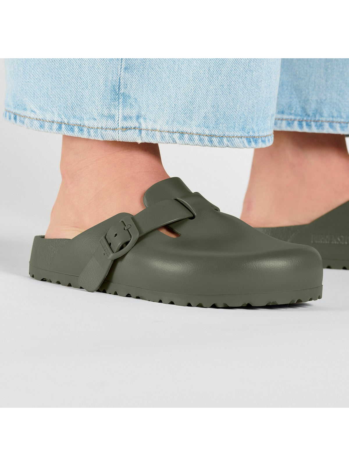 Birkenstock Sandale Boston 1026215 vert