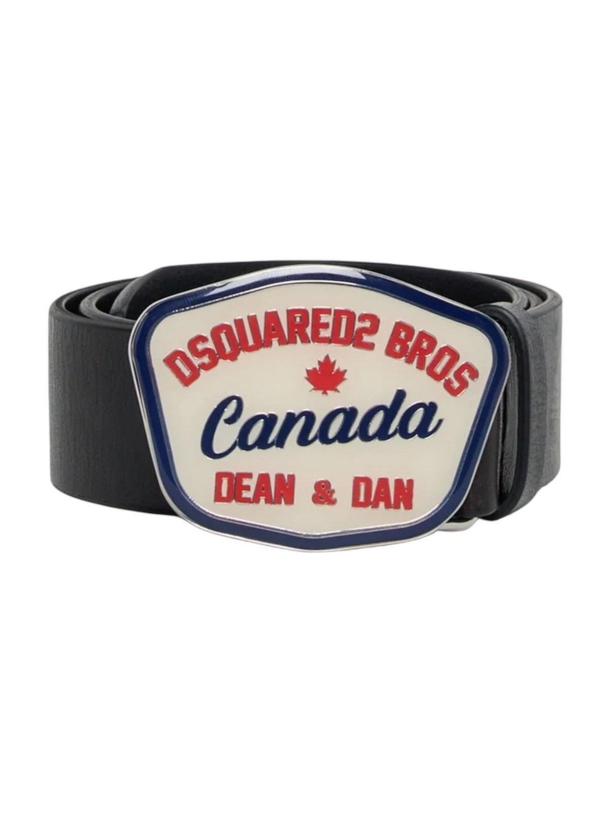 DSQUARED2 KIDS Cintura Unisex bambino  DQ3258 D0AGF DQ900 BLACK