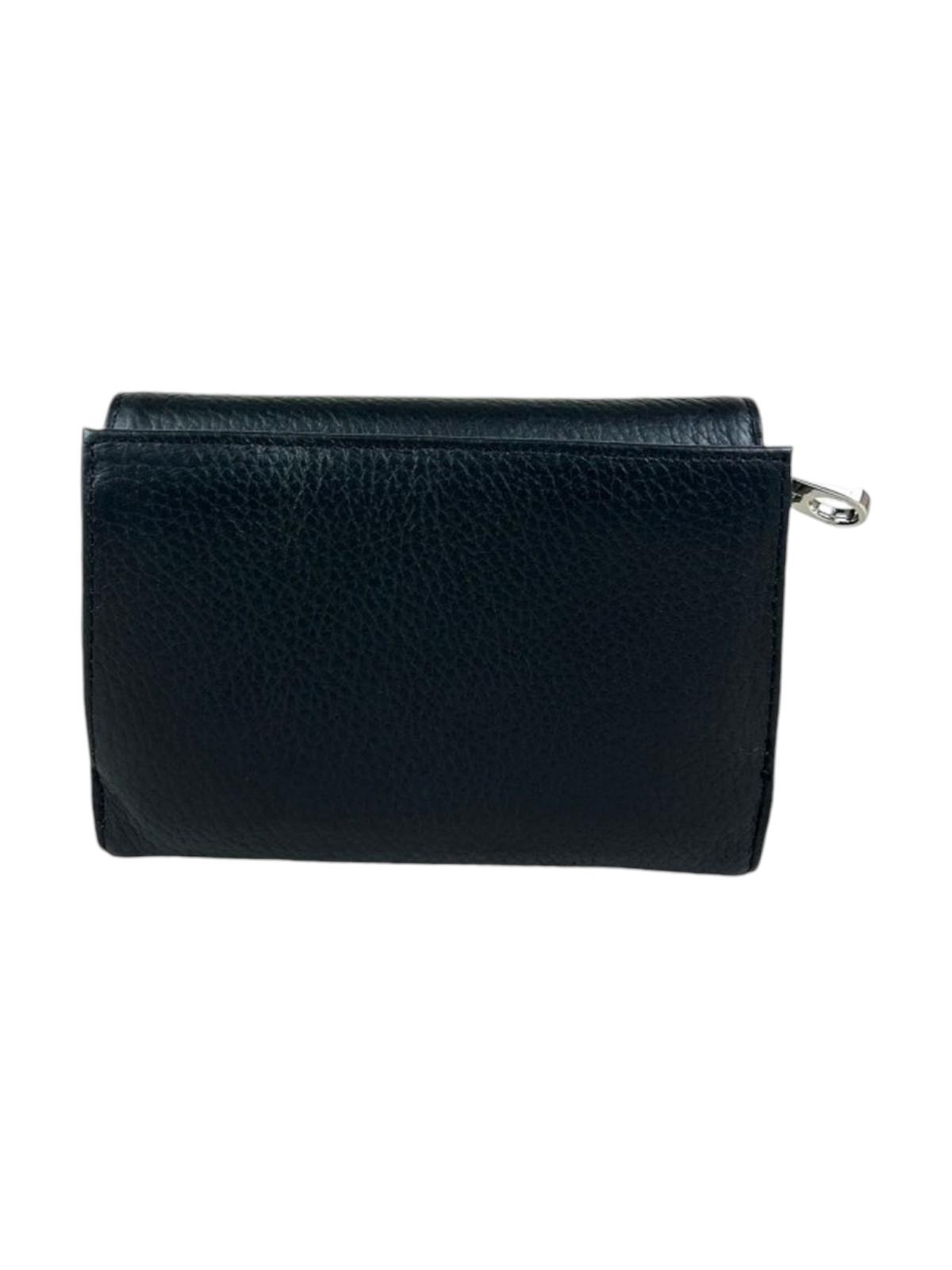 TWINSET Portafoglio Donna BUCKLE LEATHER 242TB7016 00006 Nero gioboutiqueweb