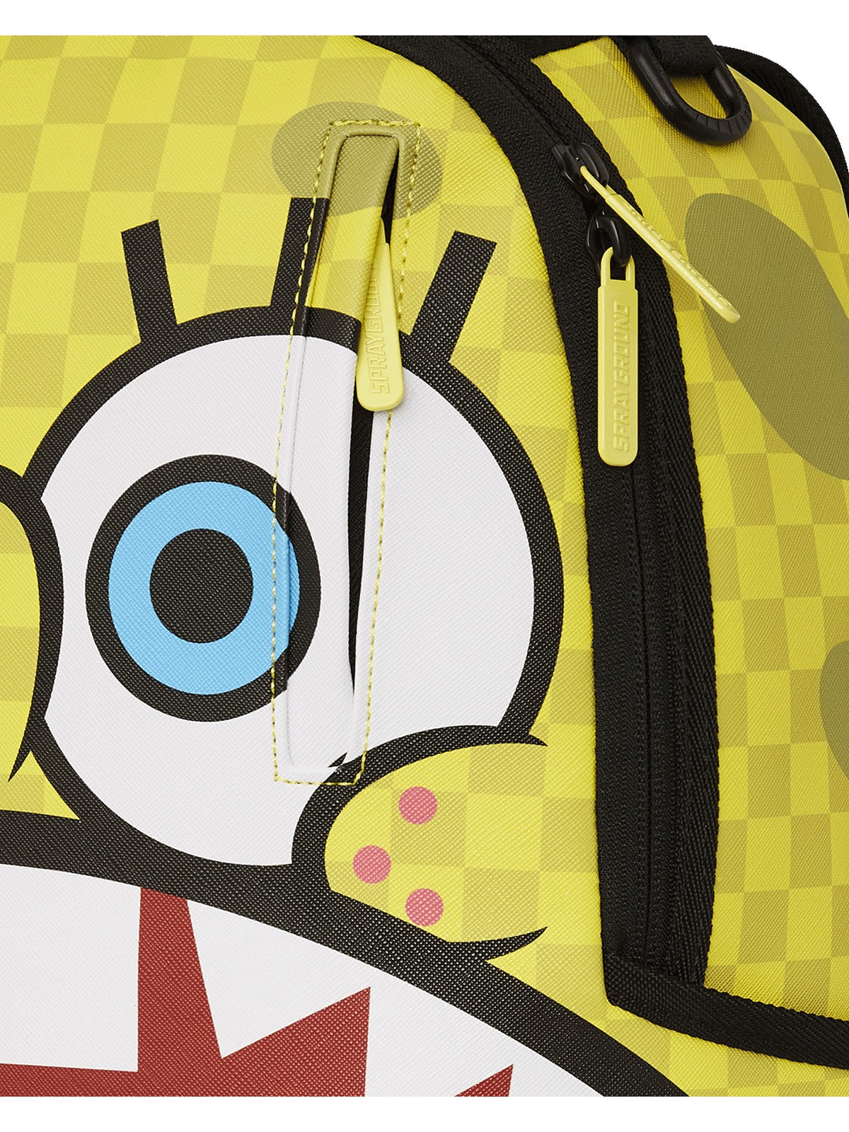SPRAYGROUND Zaino Uomo SPONGEBOB CHECKERBOB DLXSV BACKPACK 910B7011NSZ GIALLO