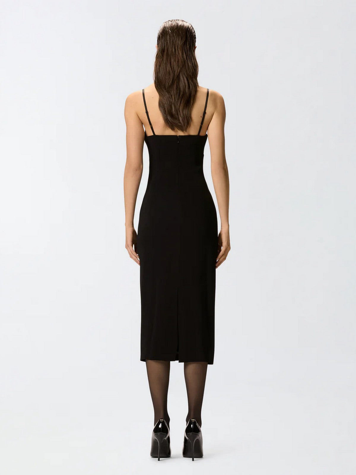 PINKO Abito Donna CARRUBA ABITO 106637-A31P Z99 NERO LIMOUSINE