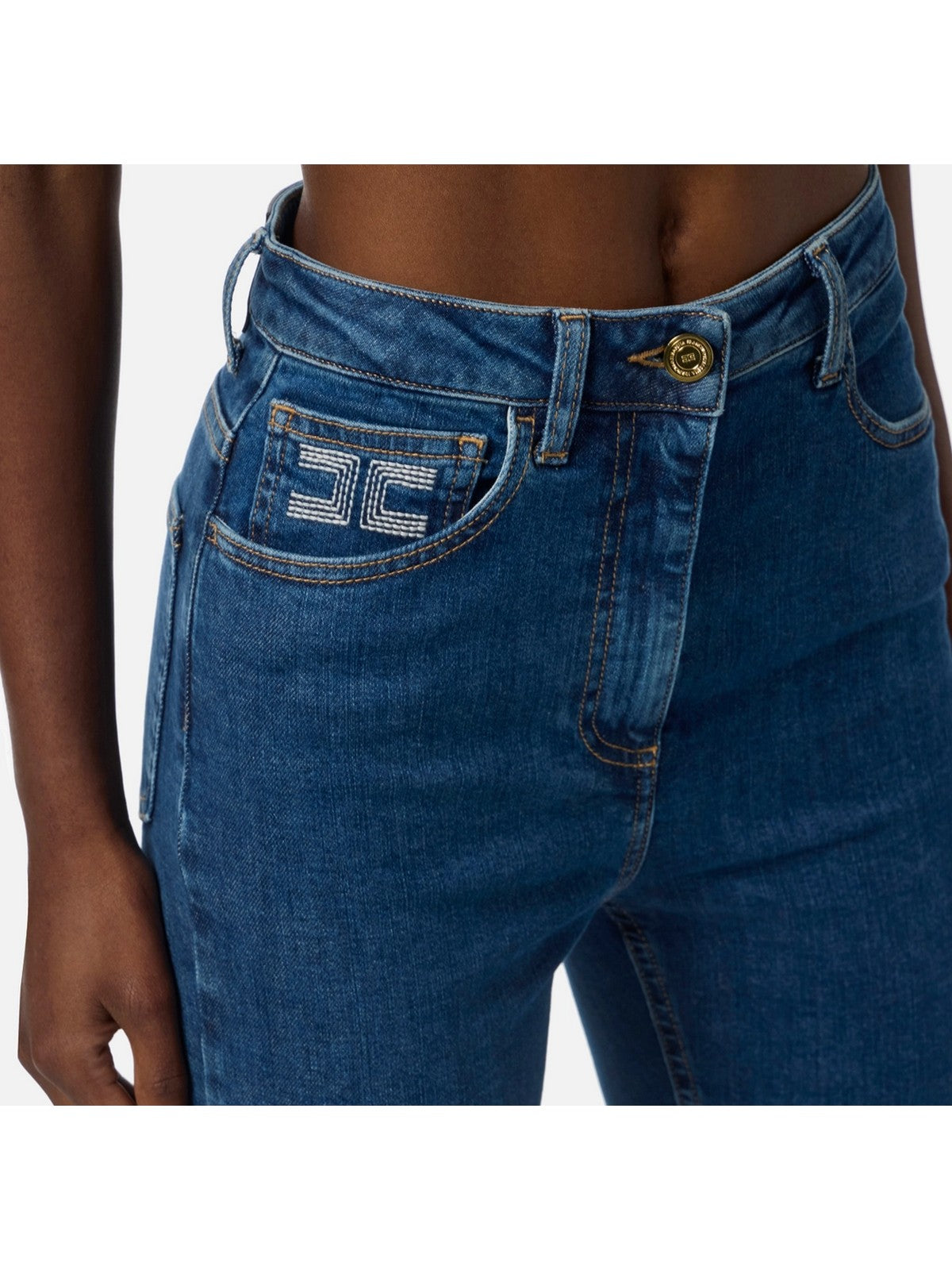 ELISABETTA FRANCHI Jeans Donna  PJ08I56E2 104 BLUE DENIM