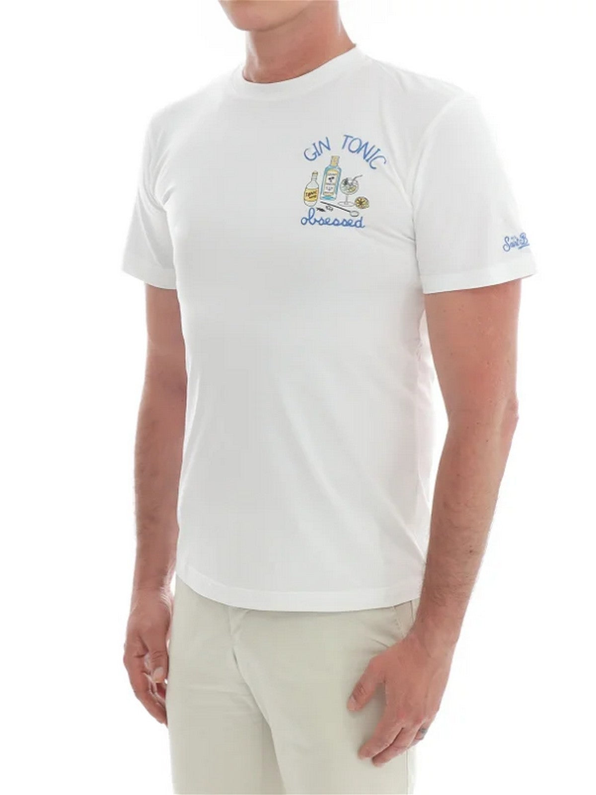 MC2 SAINT BARTH T-Shirt e Polo Uomo  TSHIRT MAN 03568F Bianco