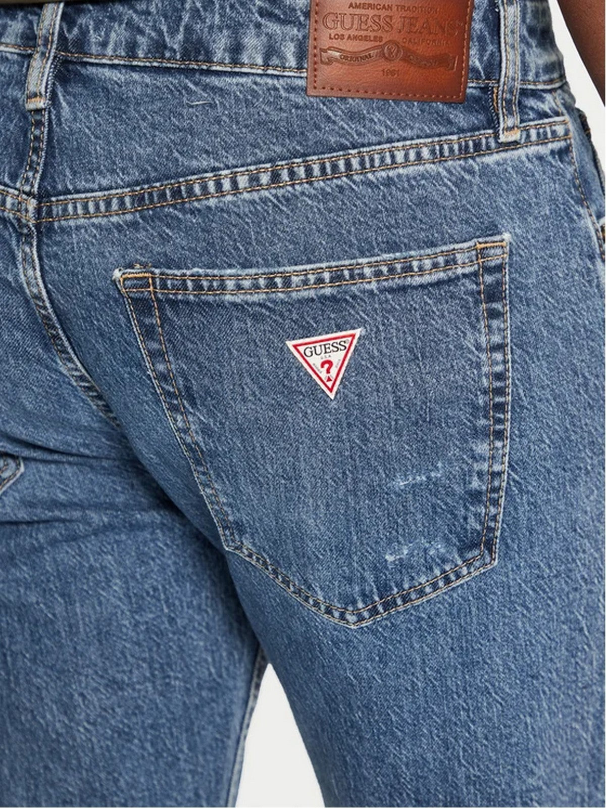 GUESS Jeans Uomo GJ G16 STRAIGHT M5RA1B D5M52 GDIS GJ DISTRESSED MEDIUM gioboutiqueweb