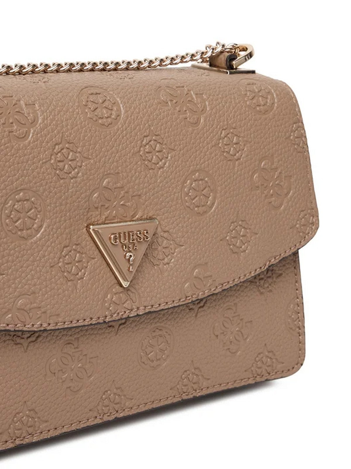 GUESS Borsa Donna CRESIDIA II CNVRTBL XBODY FLAP HWPD98 88210 DKO DARK TAUPE LOGO