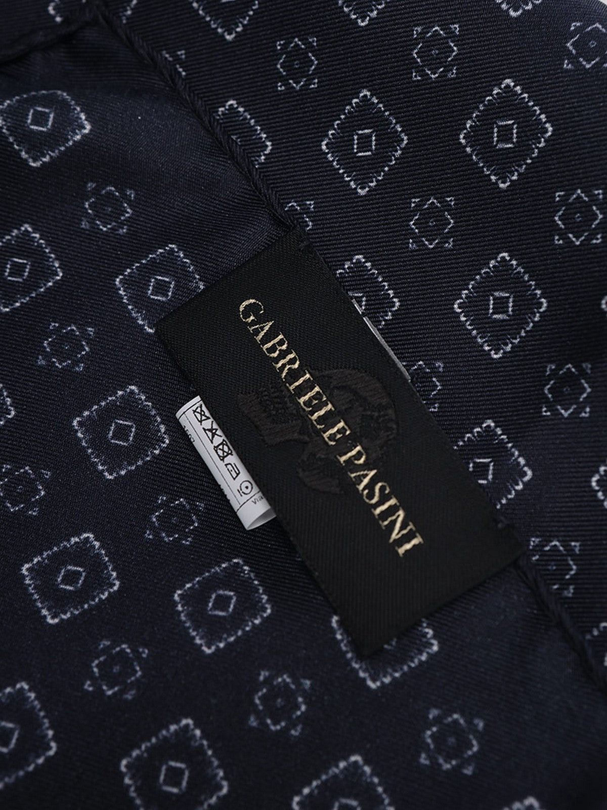 GABRIELE PASINI Foulard Uomo  59010/1  6110 Nero