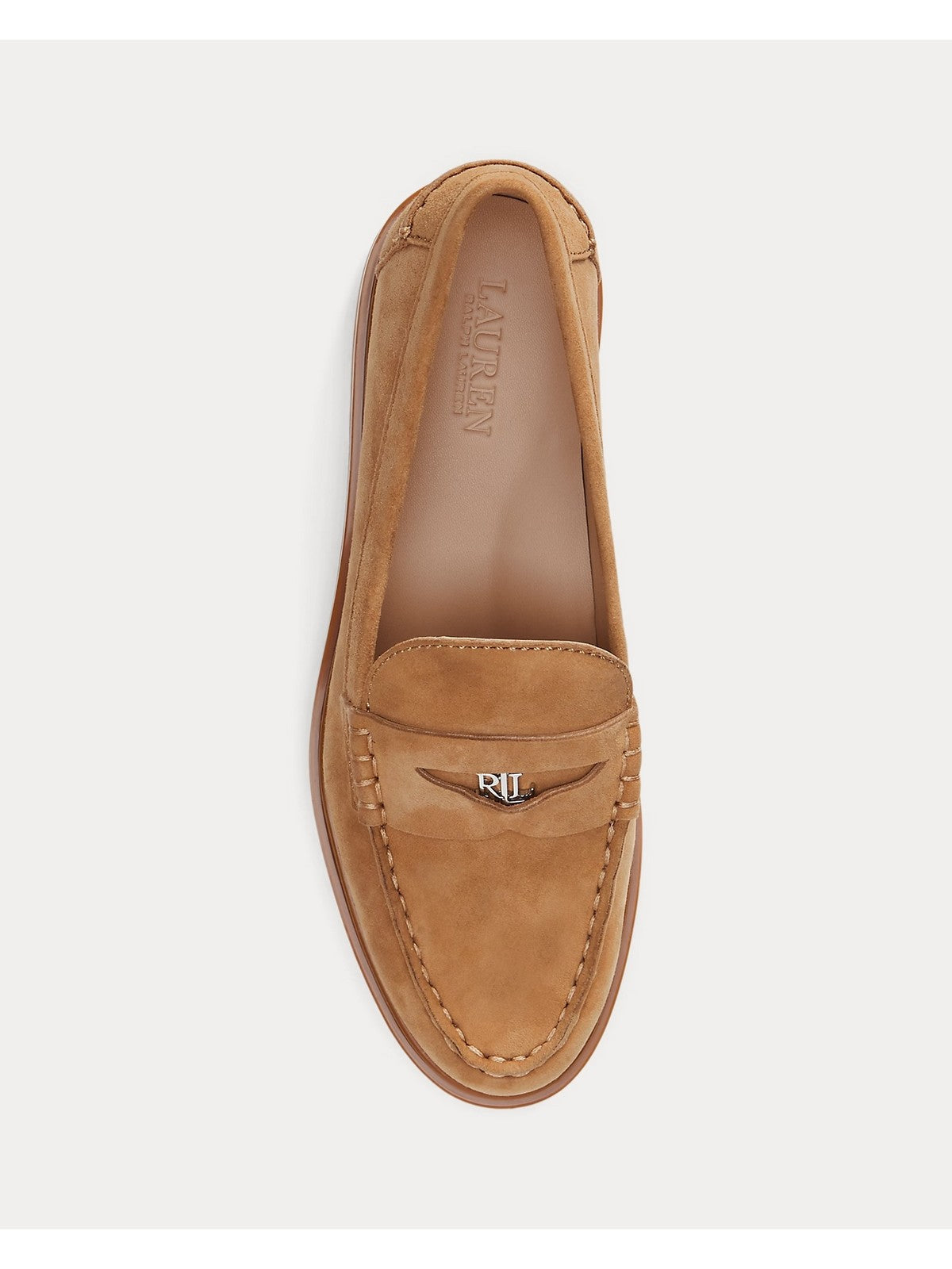 LAUREN RALPH LAUREN Mocassino Donna MARLI-FLATS-LOAFER 802974357 001 camel