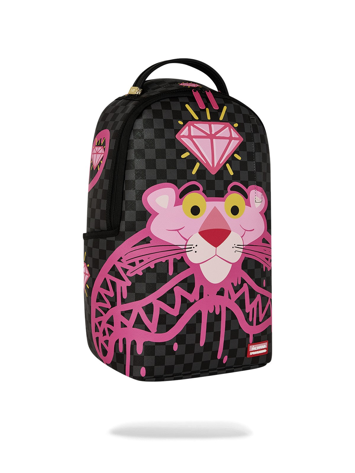 SPRAYGROUND Zaino Unisex adulto PINK PANTHER  DRIPPY DIAMONDS DLXSV BACKPACK 910B8790NSZ Nero