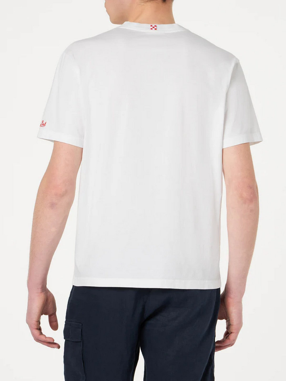 MC2 SAINT BARTH T-Shirt e Polo Uomo  PORTOFINO 04125F Bianco