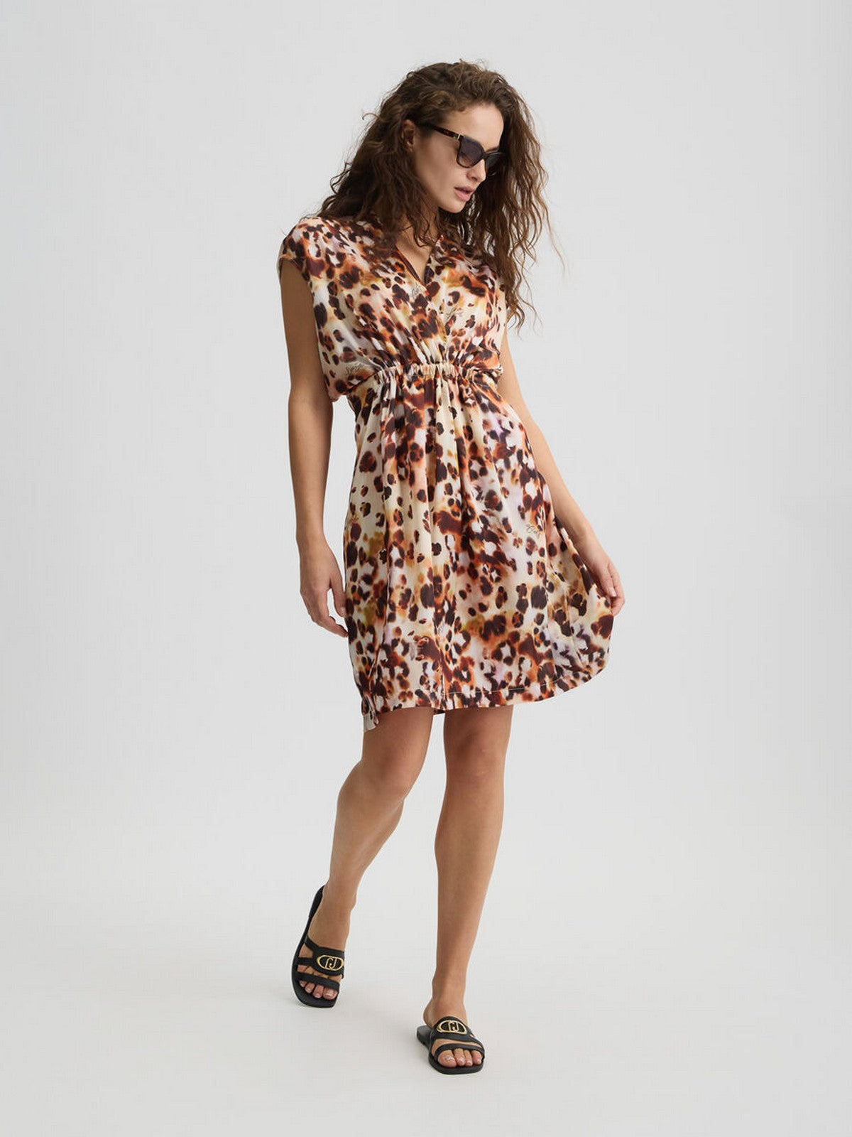 LIU JO BEACHWEAR Abito Donna  VA5119TS806 M9145 St.animal rouge gioboutiqueweb