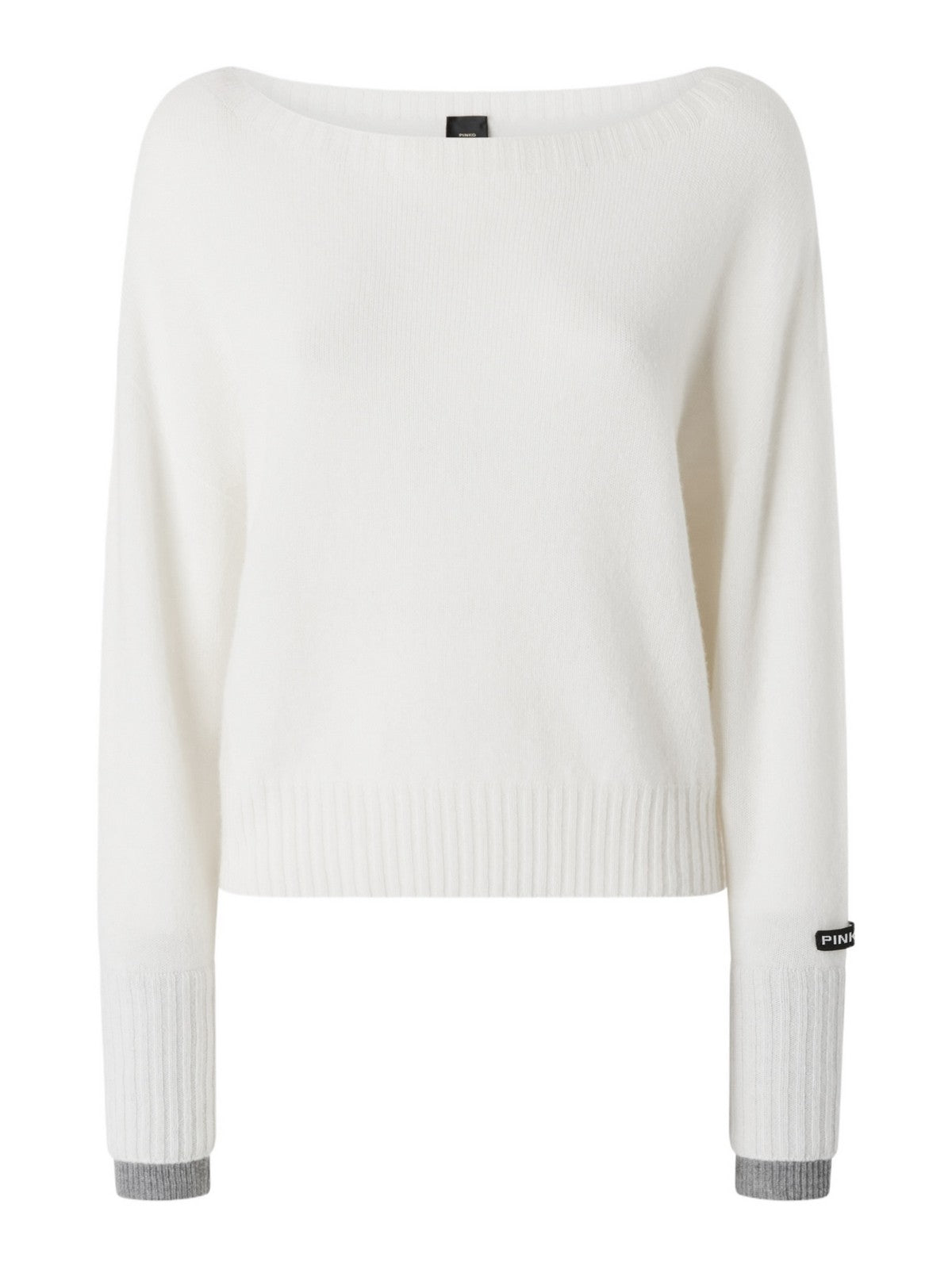 PINKO Maglione Donna Europeo Maglia Warm Cachemire 104467-A277 ZK1 Bianco