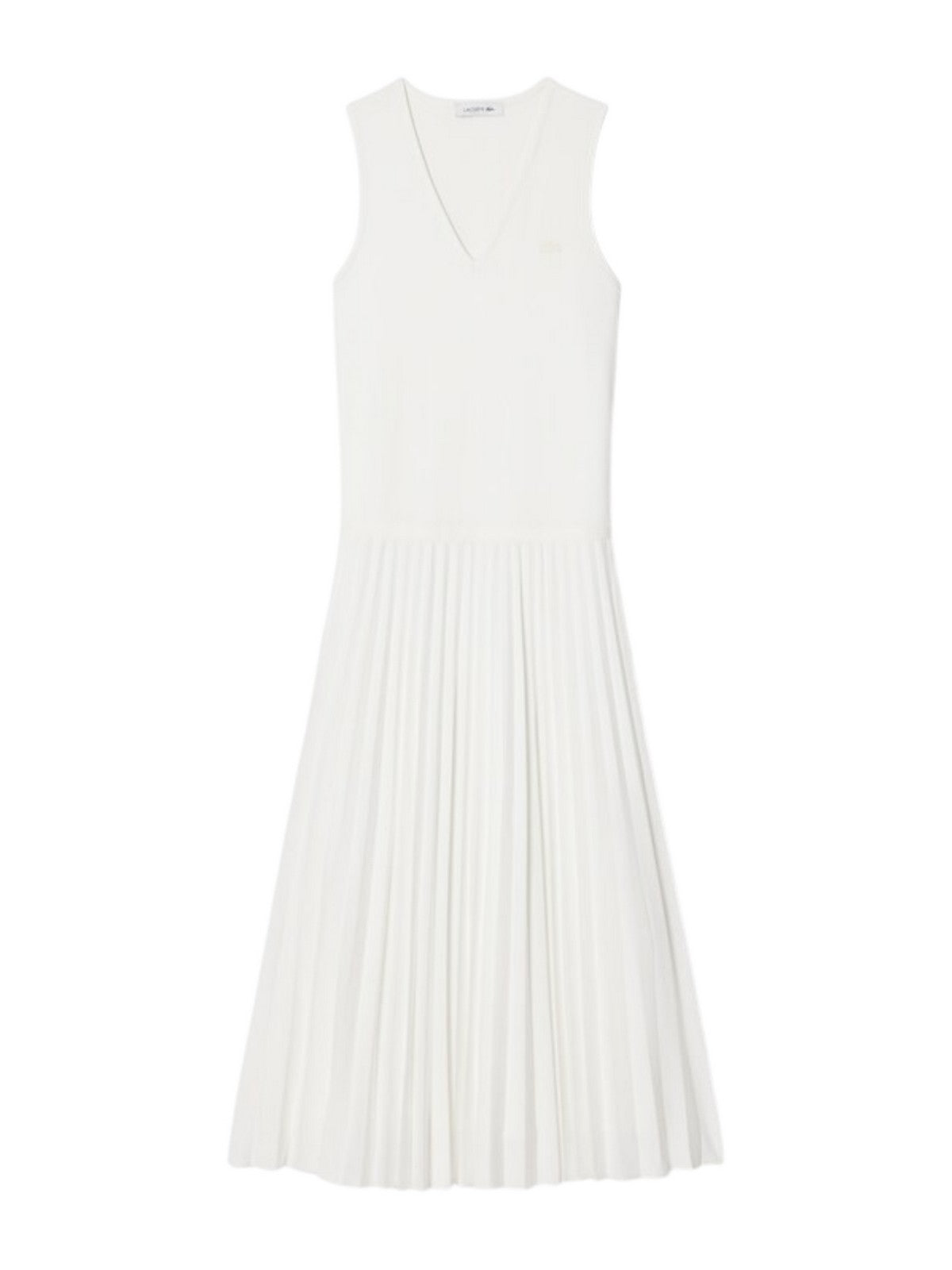 LACOSTE Abito Donna  EF2432 70V Bianco gioboutiqueweb