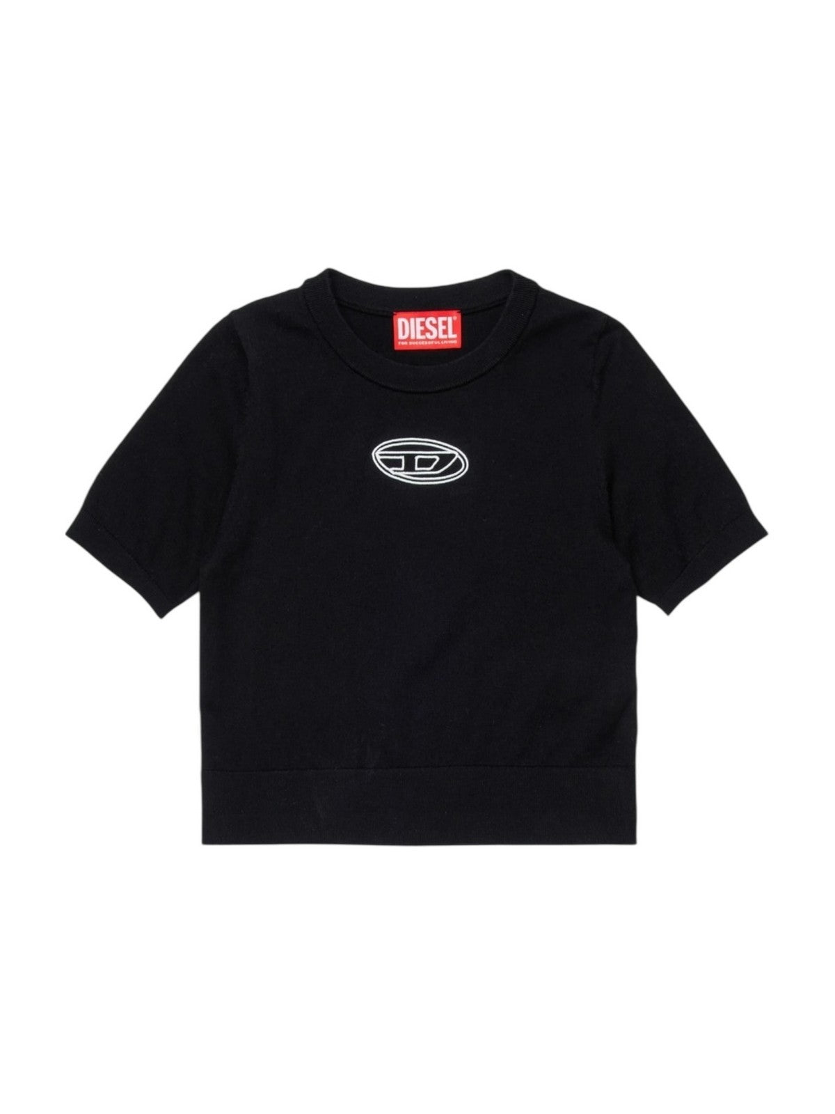 DIESEL T-shirt Bambine e ragazze  J02654 RLAXU K900 Nero