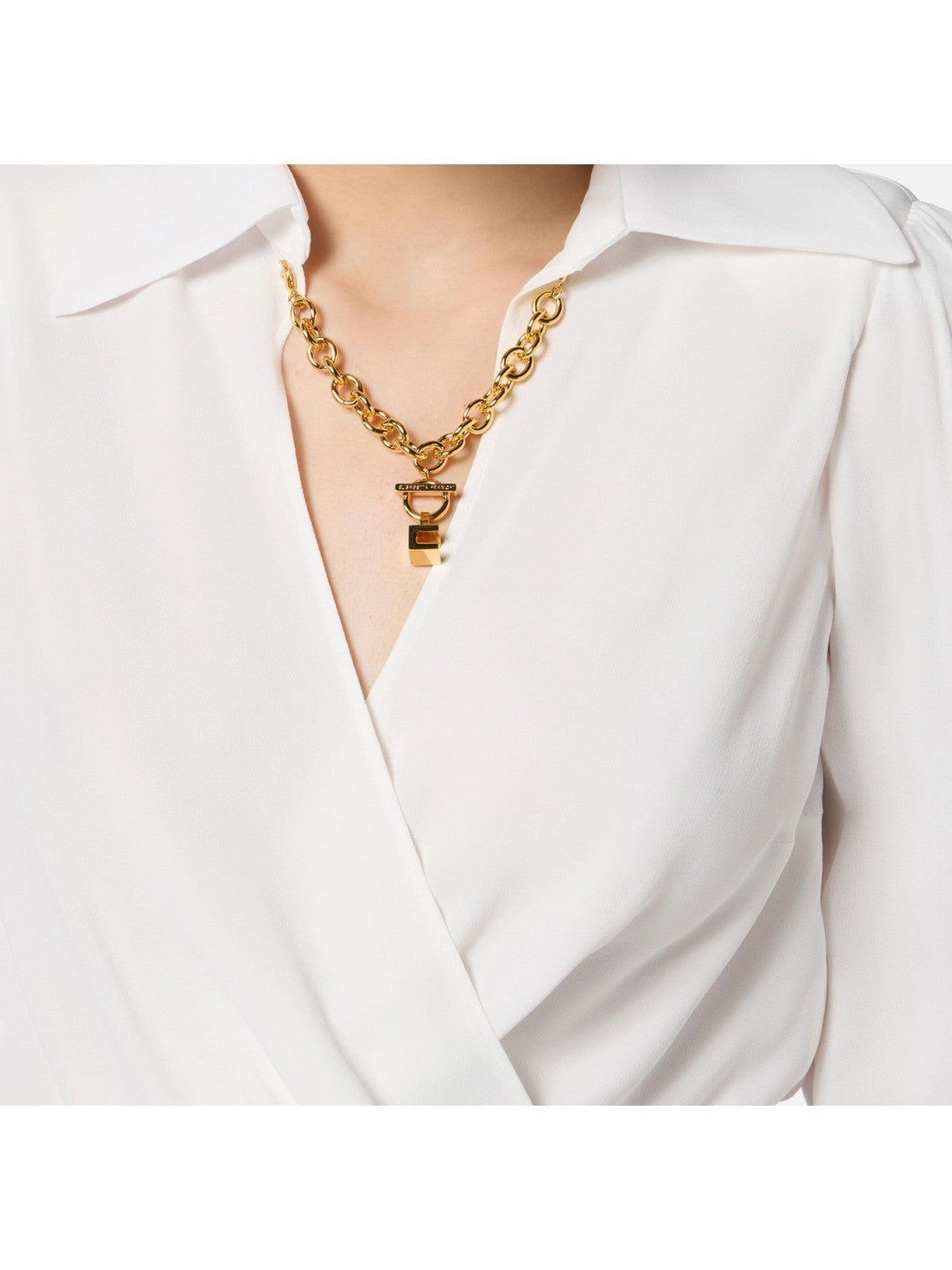 ELISABETTA FRANCHI Camicia Donna  CAT0256E2 360 Avorio