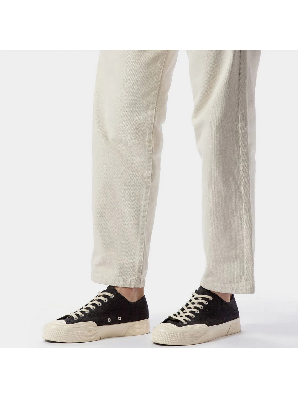 SUPERGA Sneaker Uomo 2432 WORKS LOW CUT COTTON CANV S51347W A0U Nero