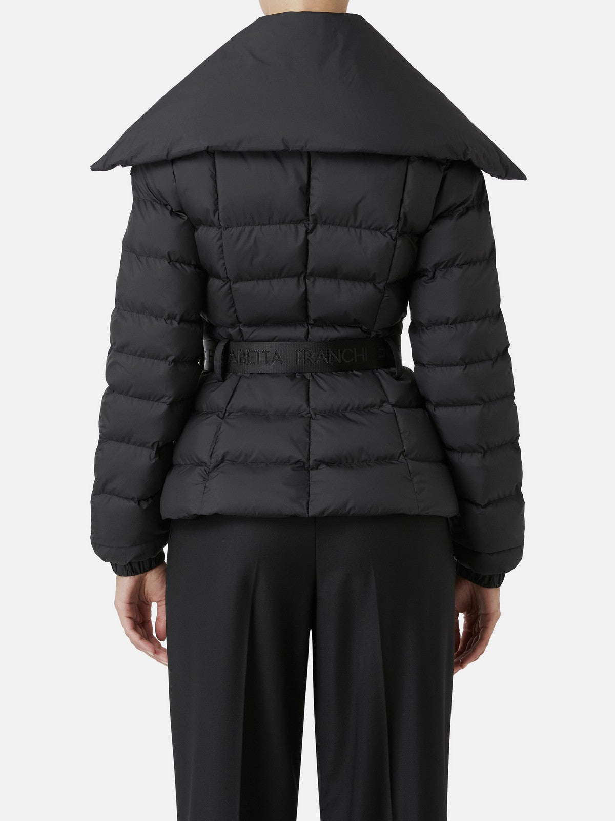 ELISABETTA FRANCHI Veste à la duvet des femmes pi76d46e2 110 noir