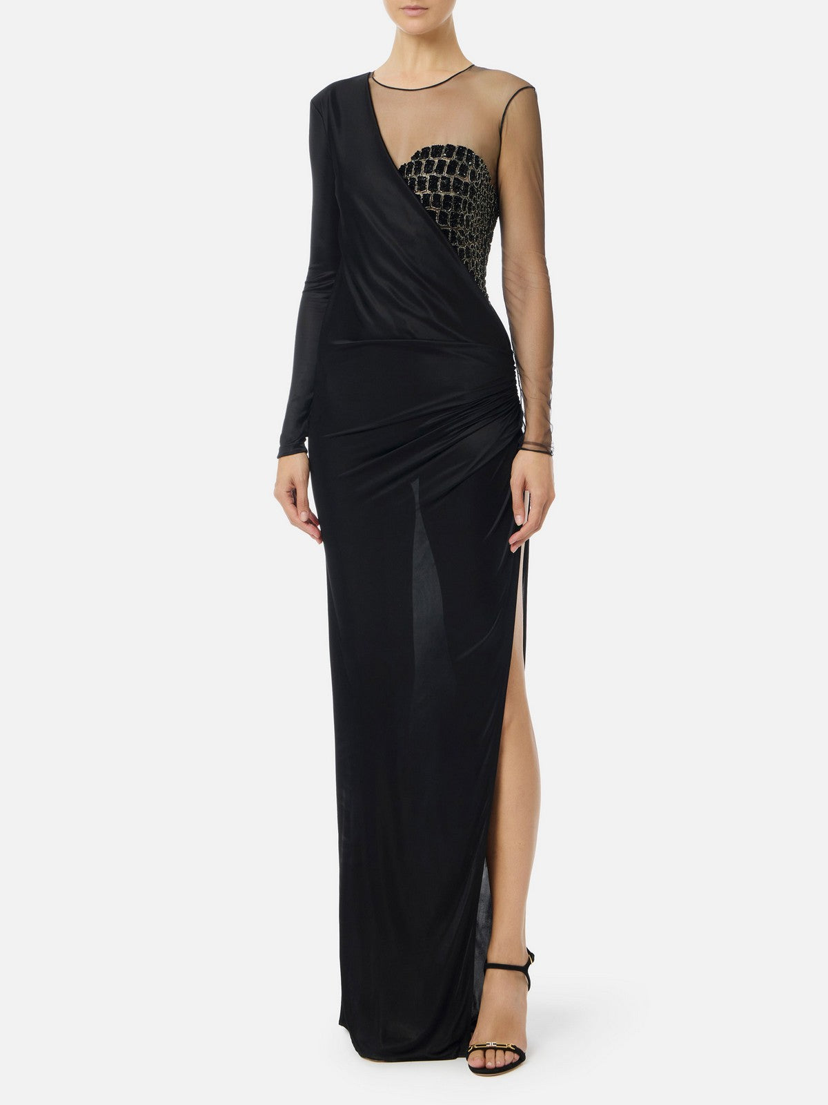 ELISABETTA FRANCHI Abito Donna  ABR2257E2 110 Nero