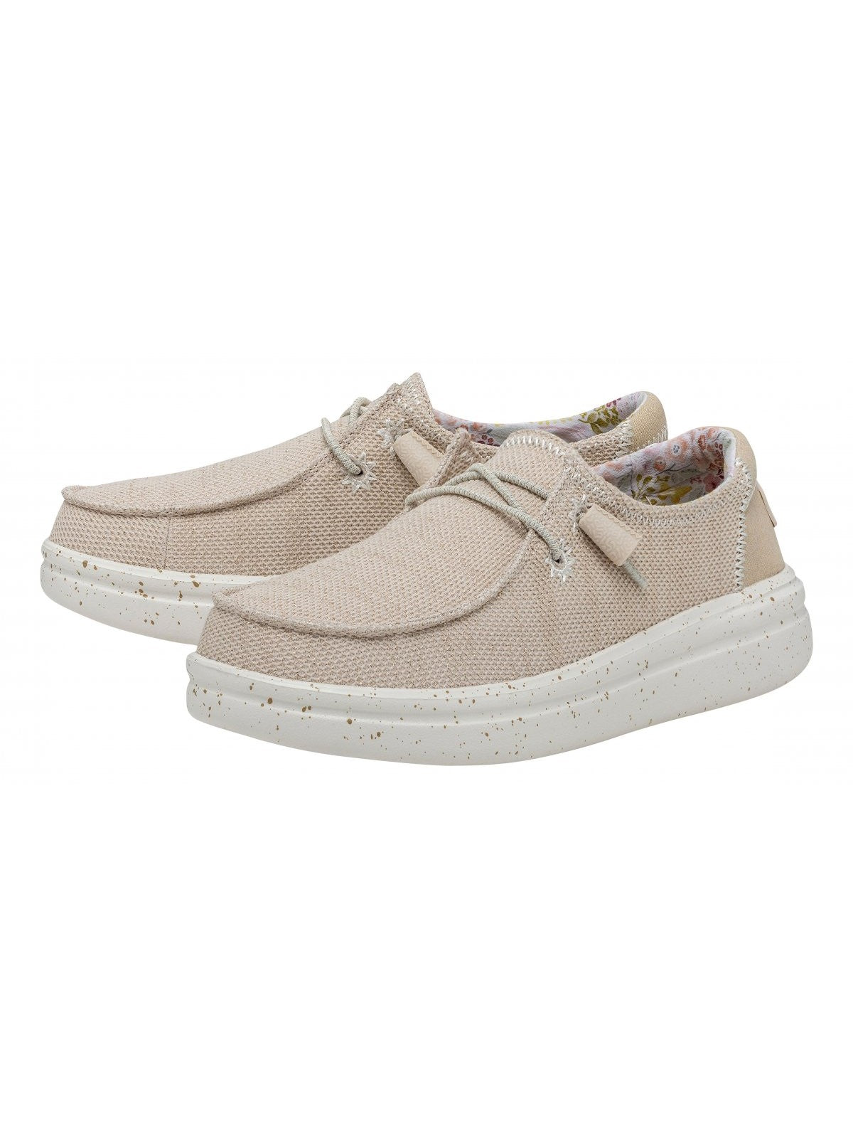 HEY DUDE Mocassins Femme Wendy Rise Stretch W HD.40076 1KV Beige