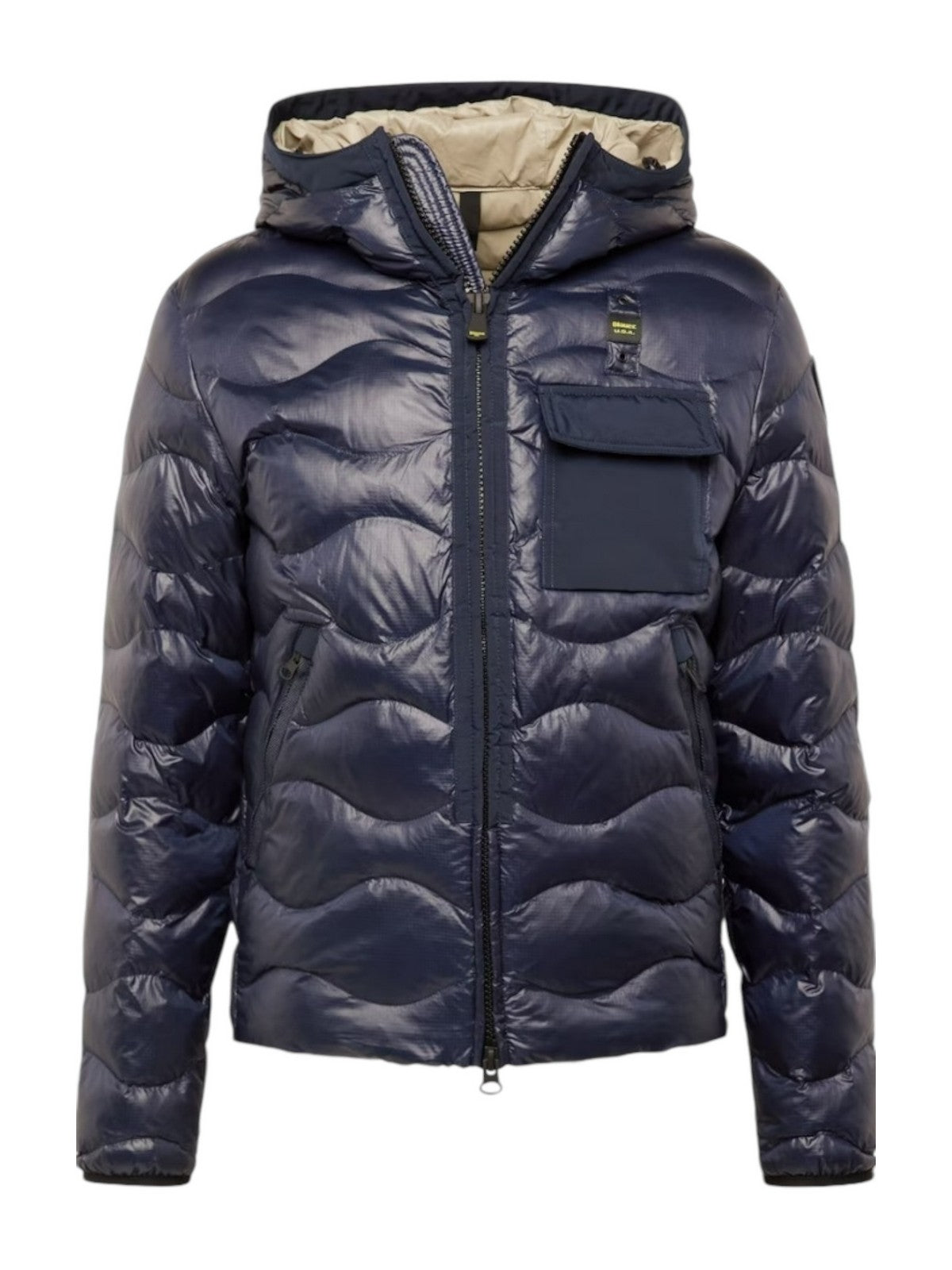 BLAUER Piumino Uomo BRYANT 24WBLUC02056 005958 888EI Blu