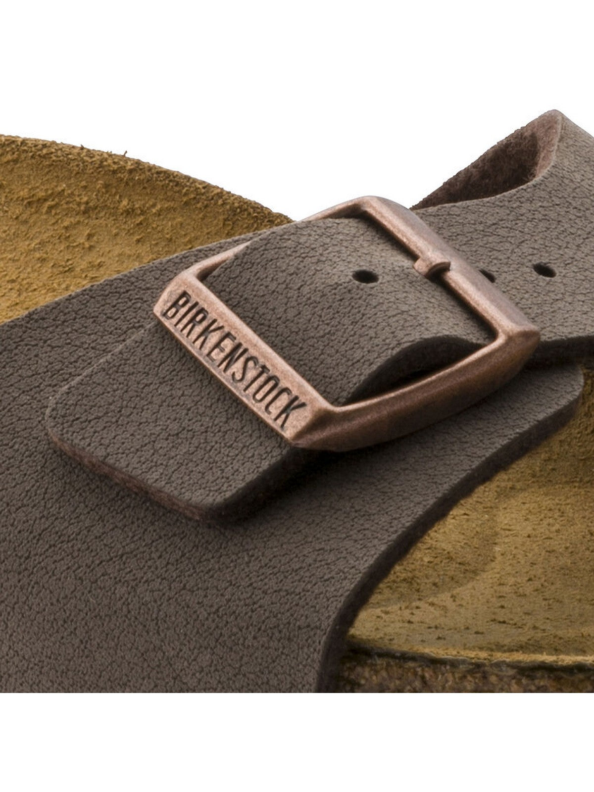 BIRKENSTOCK Sandalo Unisex adulto Madrid mocca, Birkibuc 040093 MOCCA